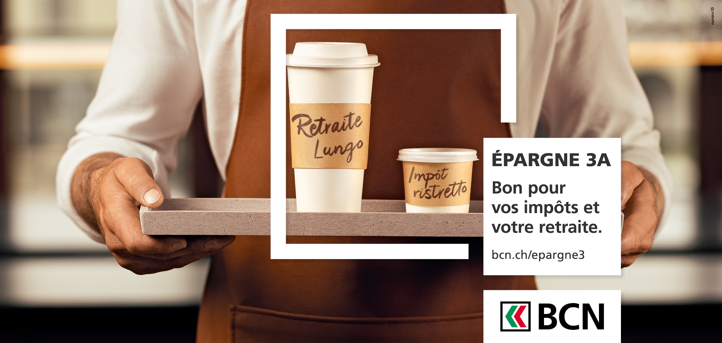 Campagne digitale Flexipack pour la Banque Cantonale Neuchâteloise réalisée par la Social media ad agency numéro 10