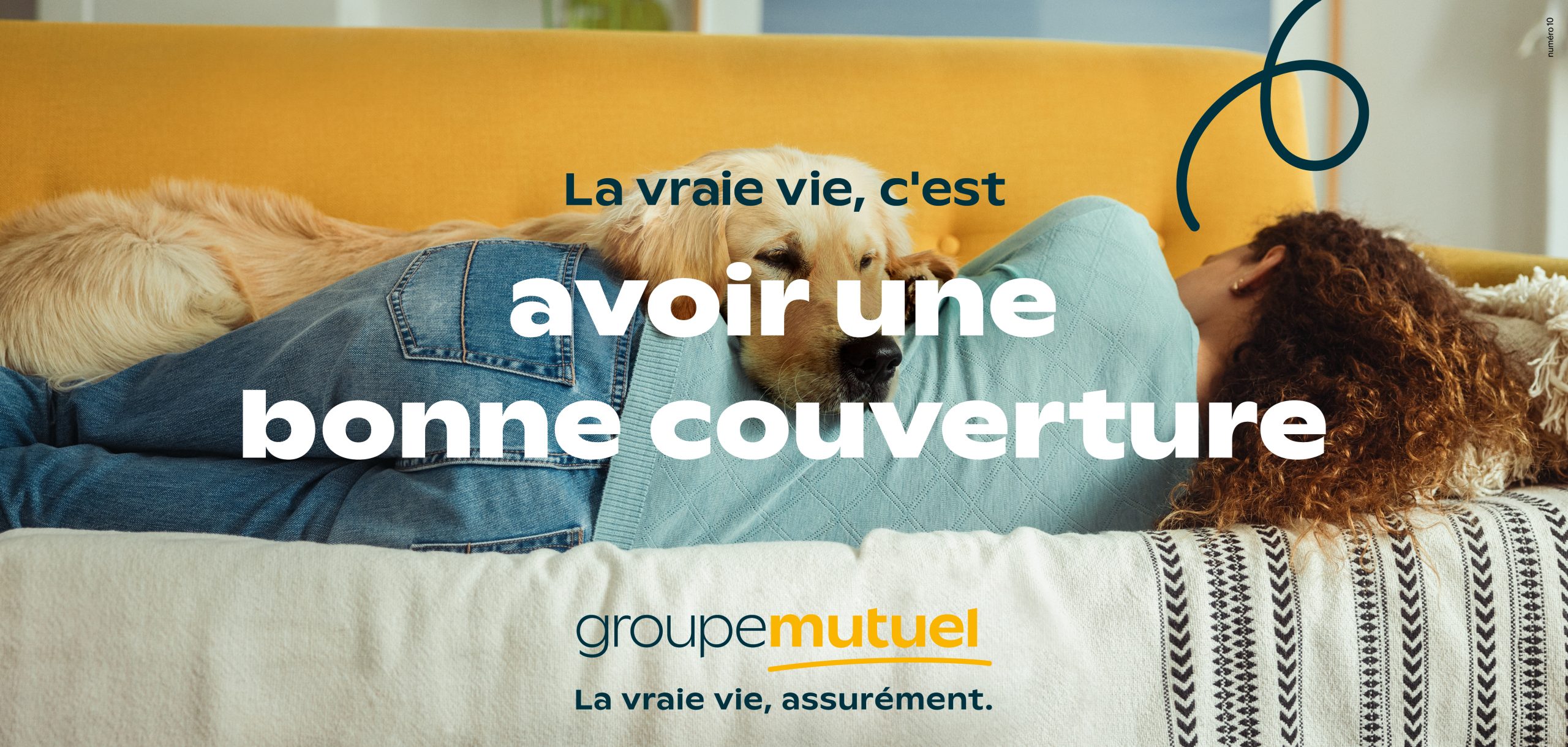 Image de la Campagne billboards de sponsoring TV de l’agence de communication bilingue Numéro10 pour Groupe Mutuel.