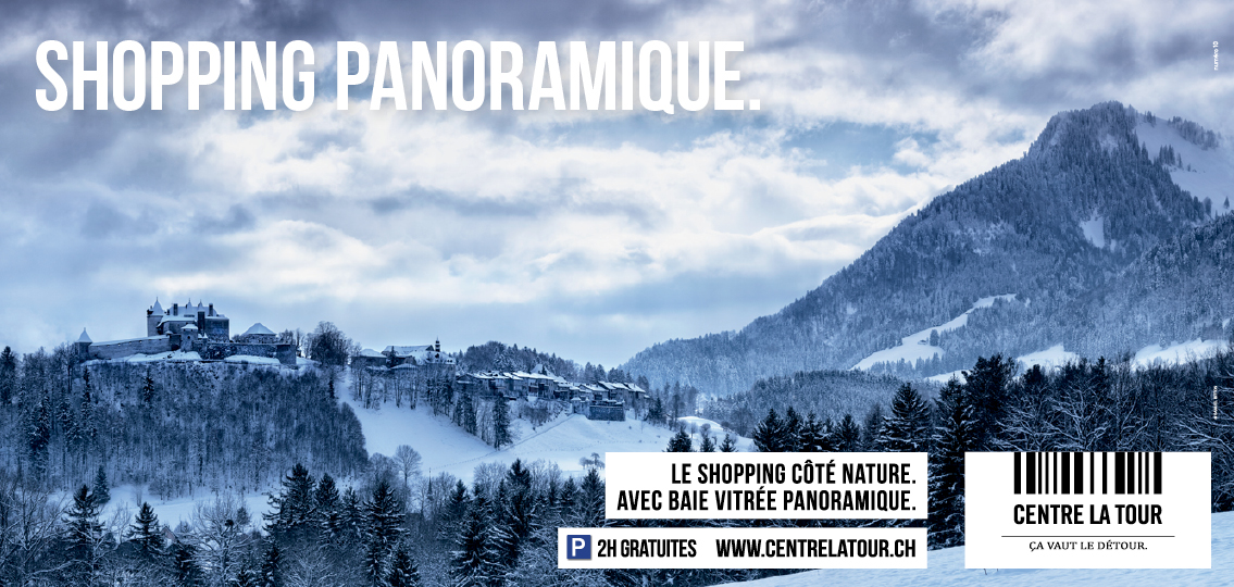 Campagne de communication offline, online et social media ad de l’agence de branding et communication Numéro10 pour les centres Migros et Manor.