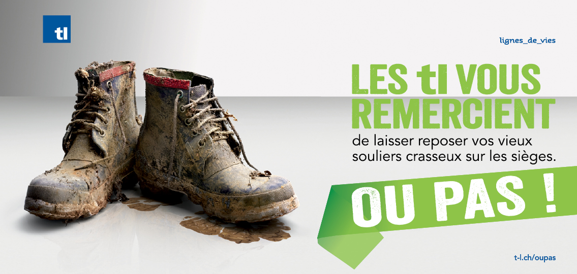 Campagne de recrutement des transports publics de la région lausannoise réalisée par l'agence de communication Numéro10.