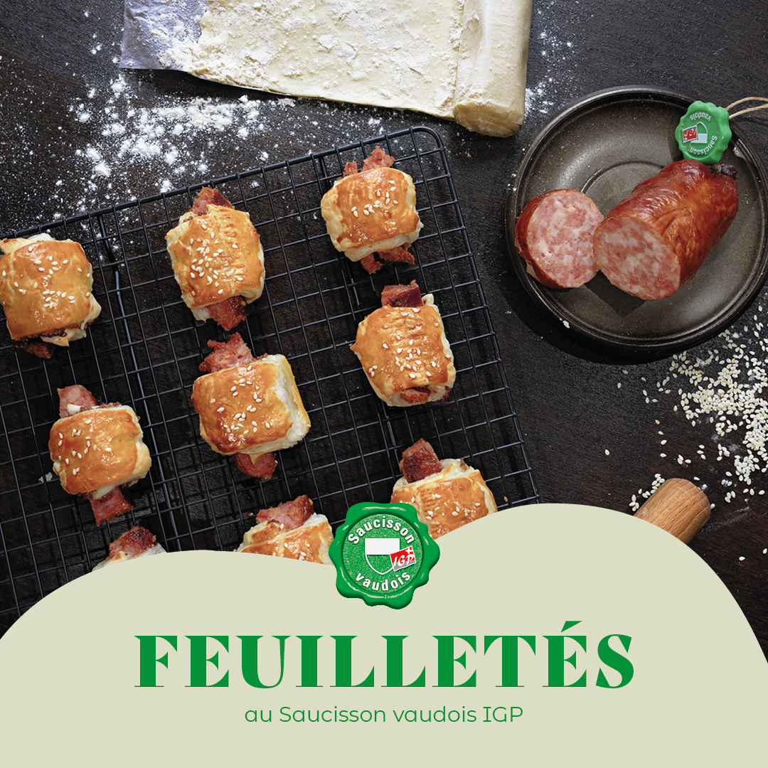 Social media content de l'Association de la Charcuterie Vaudoise, réalisé par l'agence de communication numéro 10.