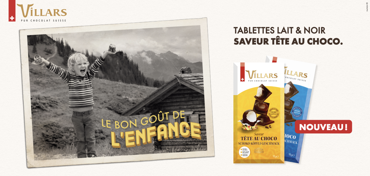 Découvrez l'authenticité du chocolat Villars au cœur de la nature suisse.