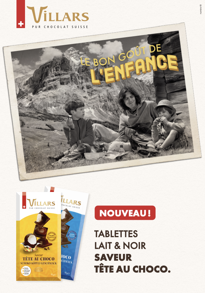 Découvrez l'authenticité du chocolat Villars au cœur de la nature suisse.